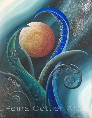 Tribal Moon 2 with sig