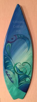 Mini Board Surf Art~ Reina Cottier Art